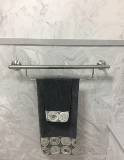 Grab Bar-Towel Bar Combo