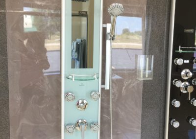 Shower Tower with Mirror